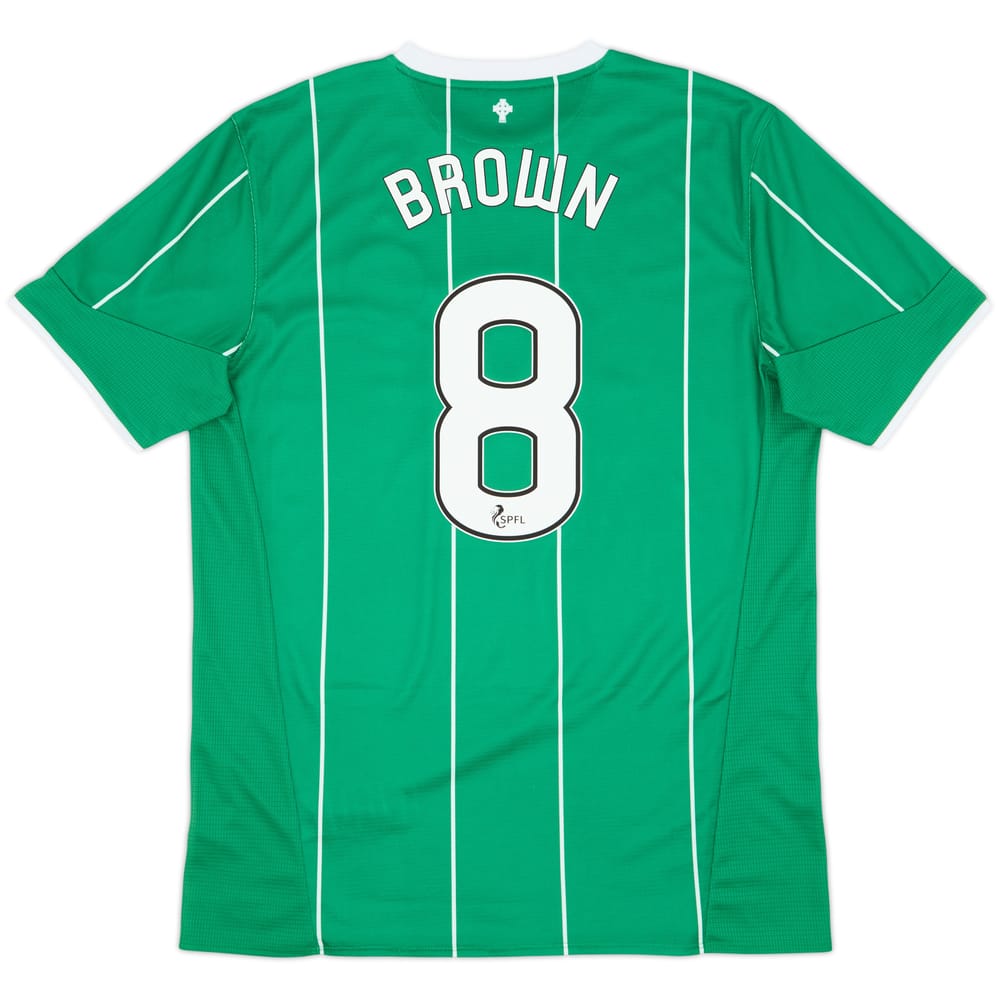 2015-16 Celtic Away Shirt Brown #8