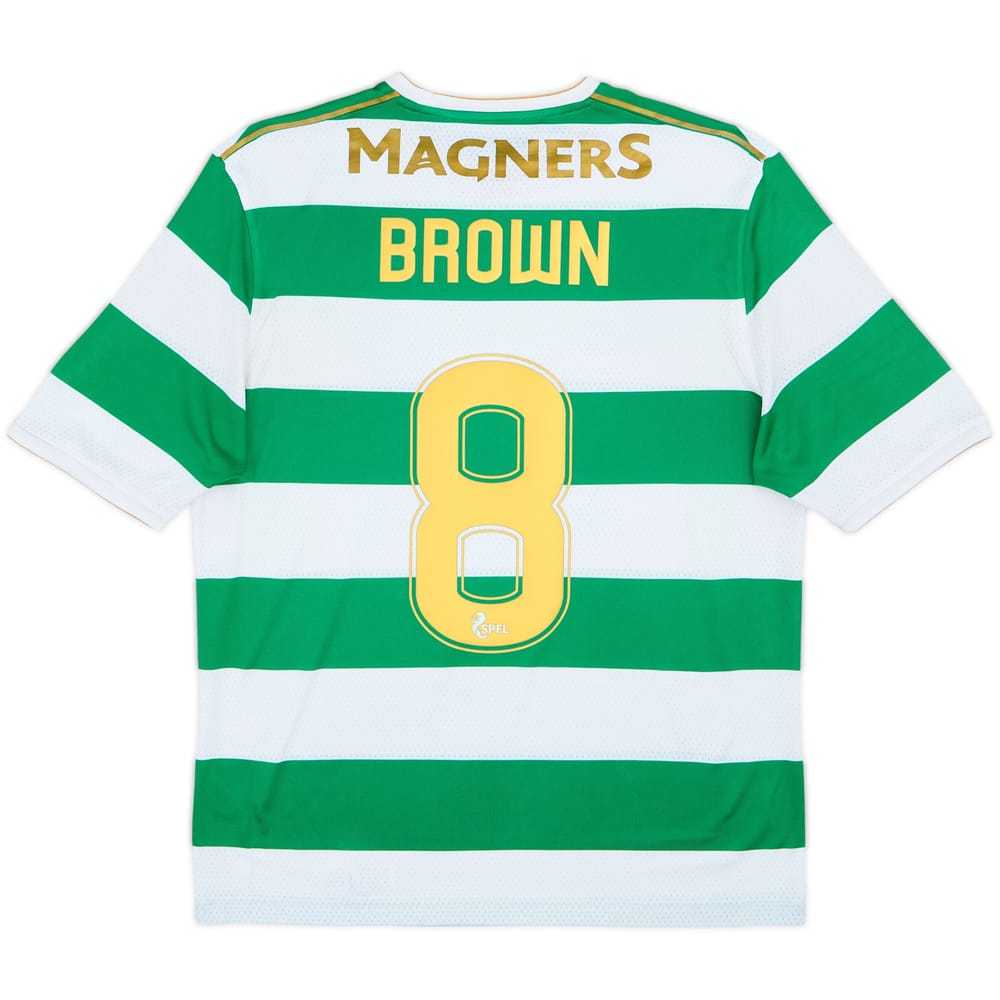 Camiseta de local del Celtic 2017-18 'Lisbon Lions 50th Anniversary' Brown #8