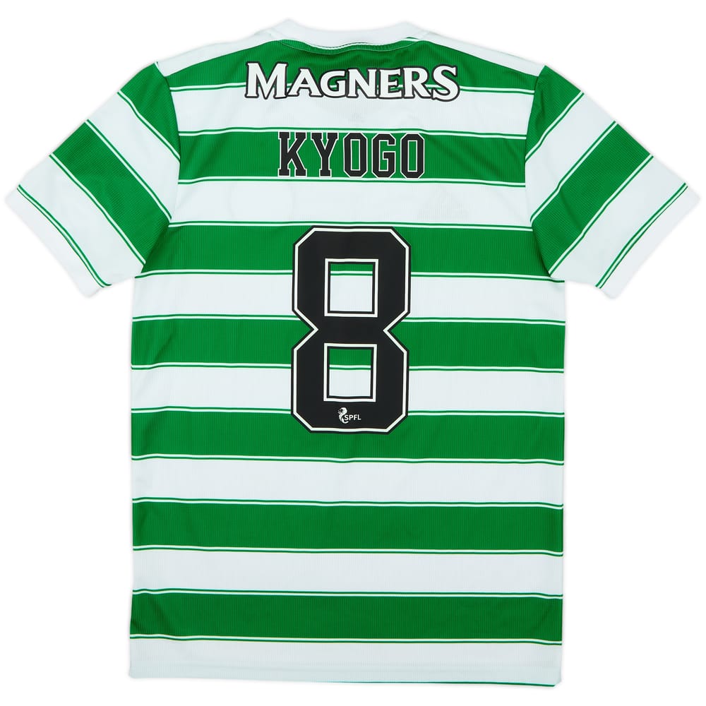 2021-22 Celtic Home Shirt Kyogo #8 - 6/10 - (S)