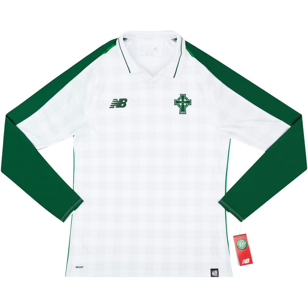 2018-19 Celtic Player Issue Elite Away L/S Shirt
