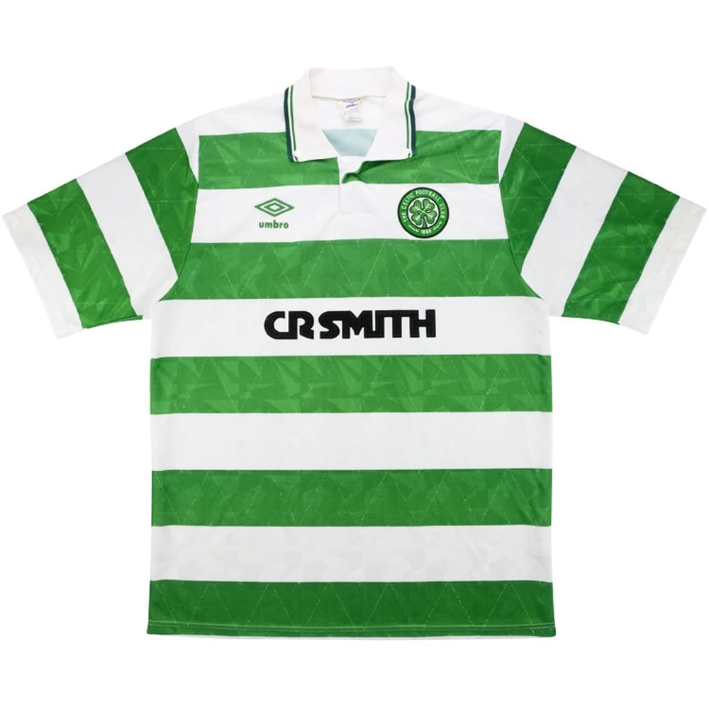 1989-91 Celtic Umbro Away Shirt L | Vintage Football Shirts