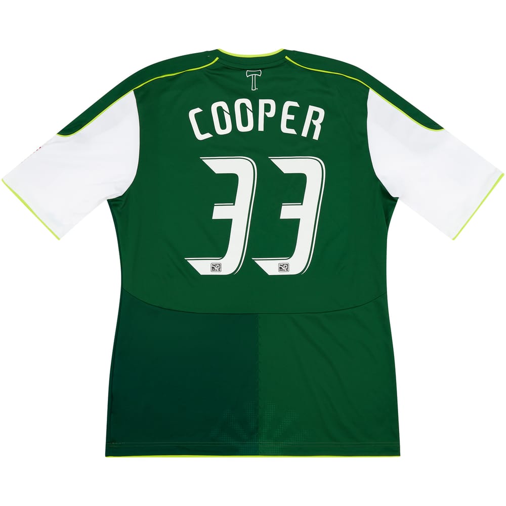 2011 Portland Timbers Match Issue Home Shirt Cooper #33
