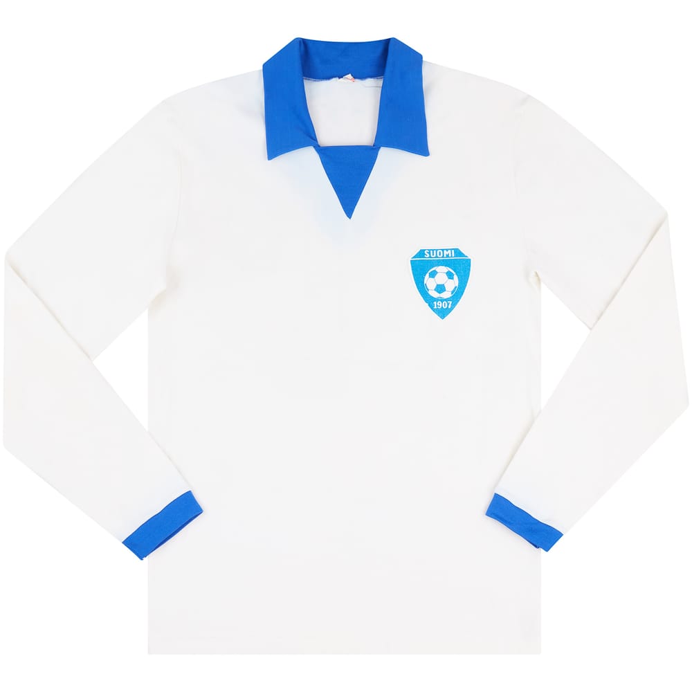 1976 Finland Match Worn Home L/S Shirt #4 (Tolsa) v England