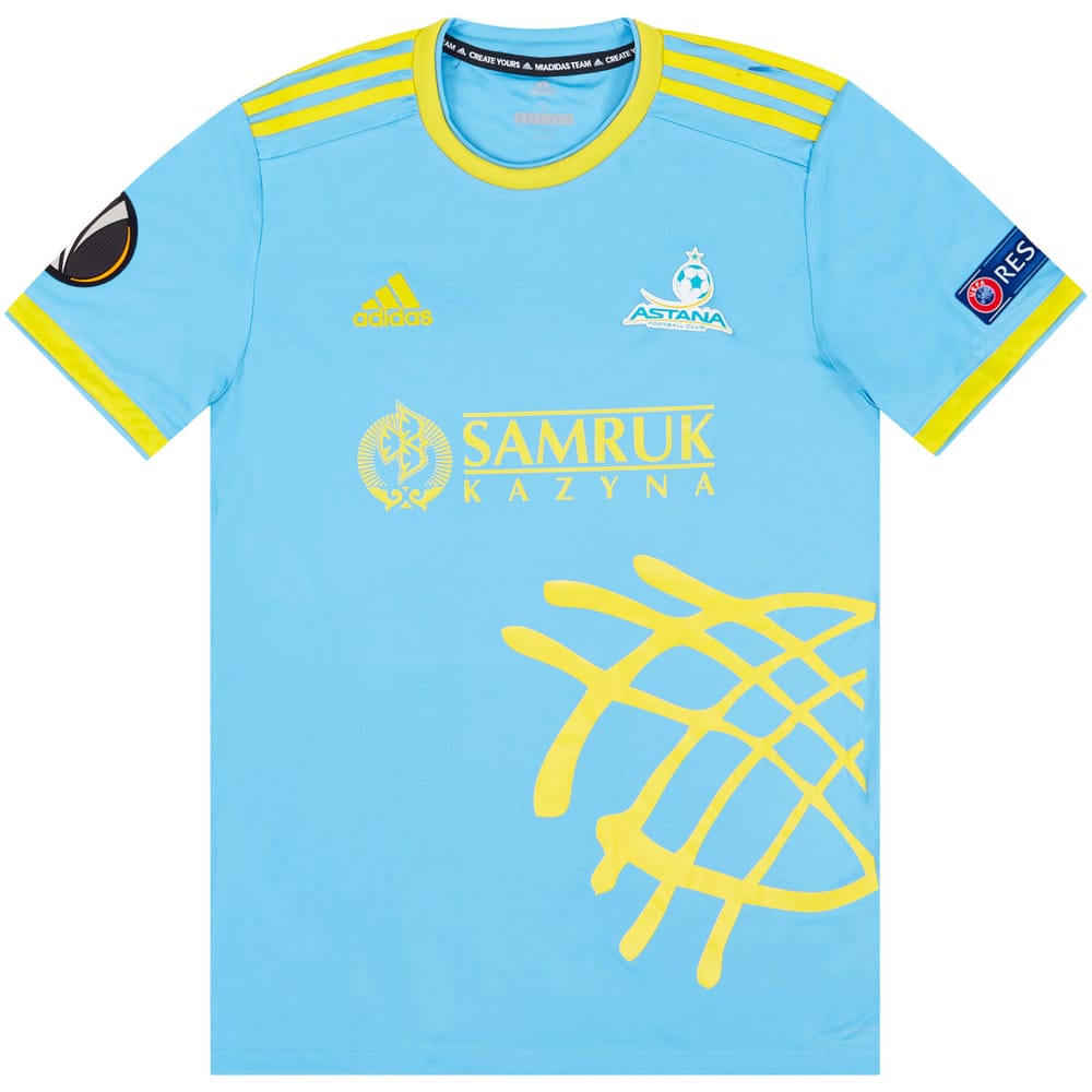 2018-19 FC Astana Match Issue Europa League Away Shirt Richard #20