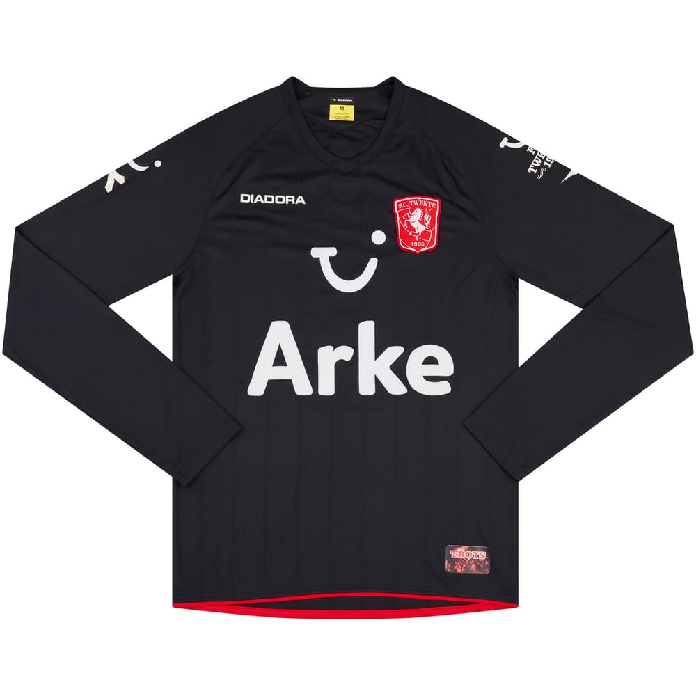 2009-10 FC Twente Player Issue Third L/S Shirt Brama #6 - 8/10 - (M)