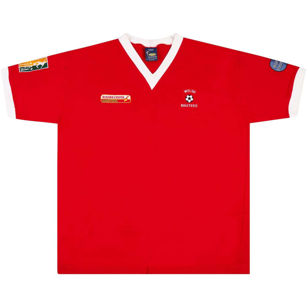 2004 Wales Football Masters Match Issue Home Shirt #7 (Blackmore)