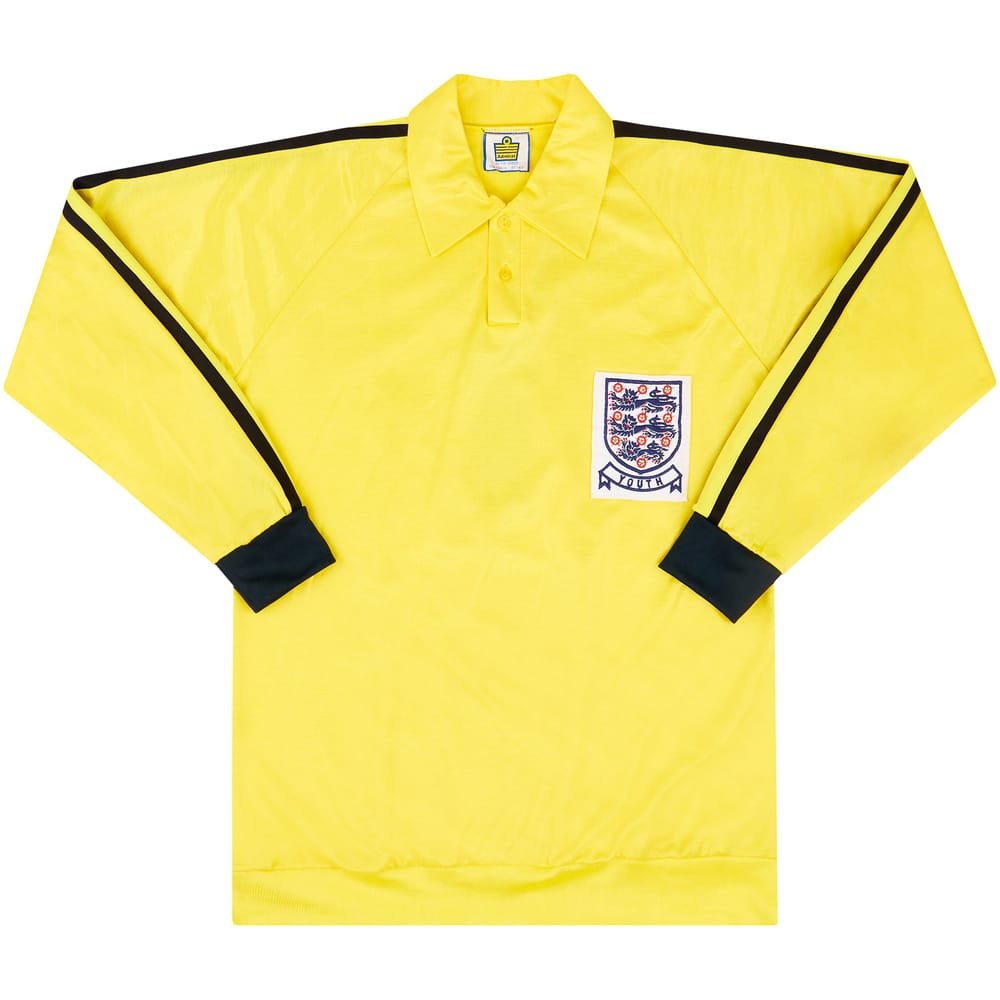 1979 England U-18 Match Worn GK Shirt #1