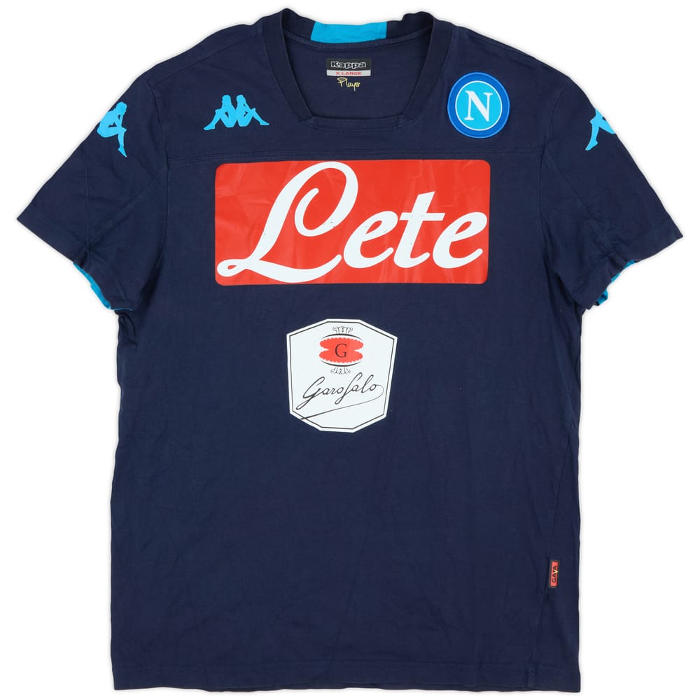 2015-16 Napoli Kappa Training T-Shirt - 5/10 - (XL)