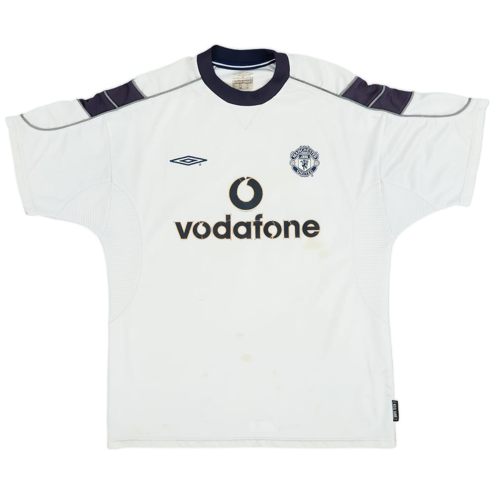 2000-01 Manchester United Away Shirt - 4/10 - (L)