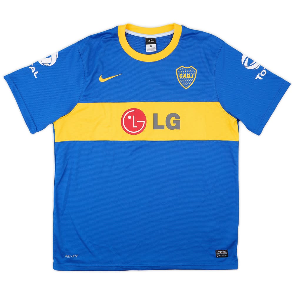 2010-11 Boca Juniors Basic Home Shirt - 9/10 - (XL)