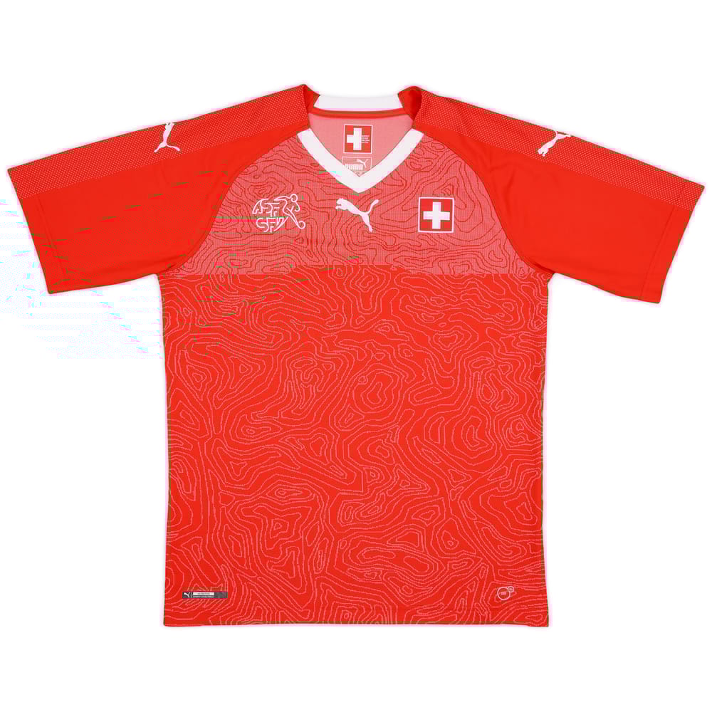 2018-20 Switzerland Home Shirt - 9/10 - (M)