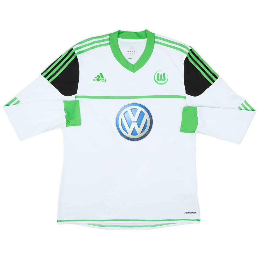 2012-13 Wolfsburg Away L/S Shirt - 8/10 - (XL)