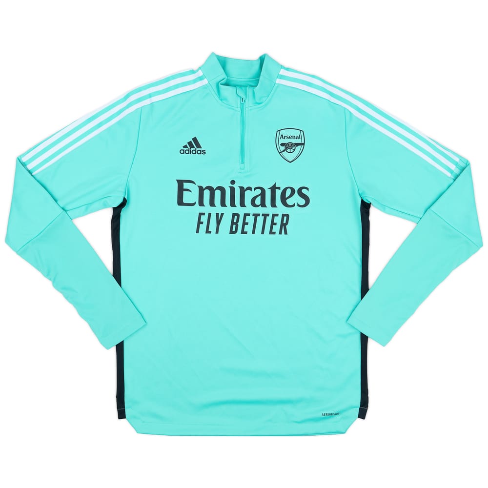 2021-22 Arsenal adidas 1/4 Zip Training Top - 9/10 - (L)