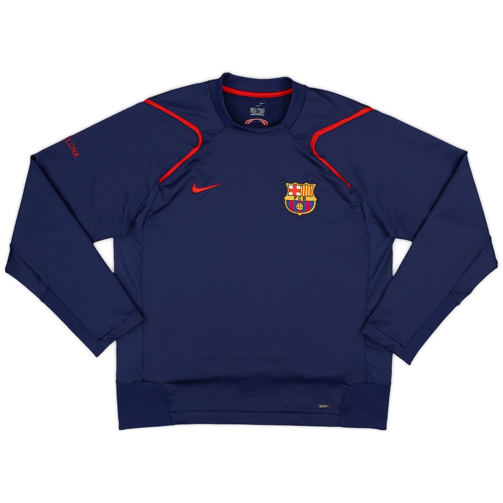 2006-07 Barcelona Nike Sweat Top - 10/10 - (L)