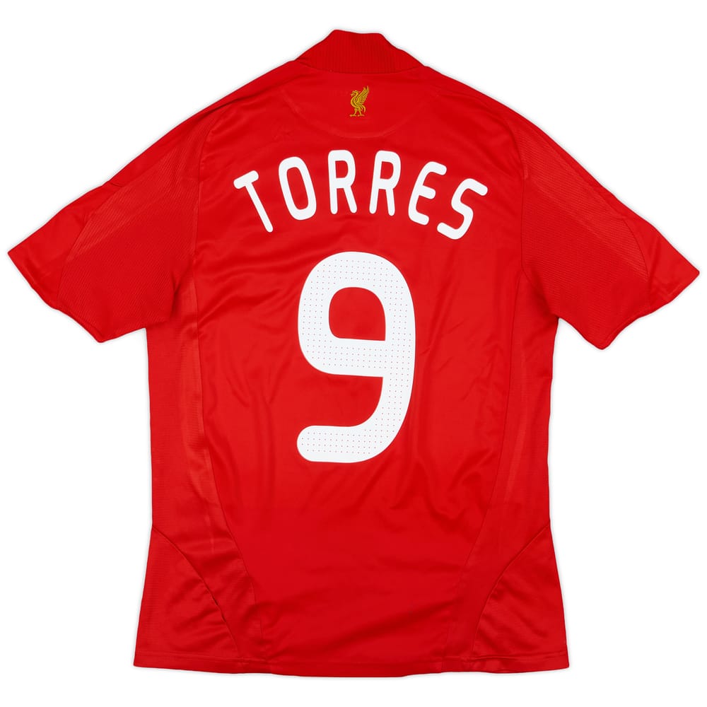2008-10 Liverpool Home Shirt Torres #9 - 6/10 - (M)