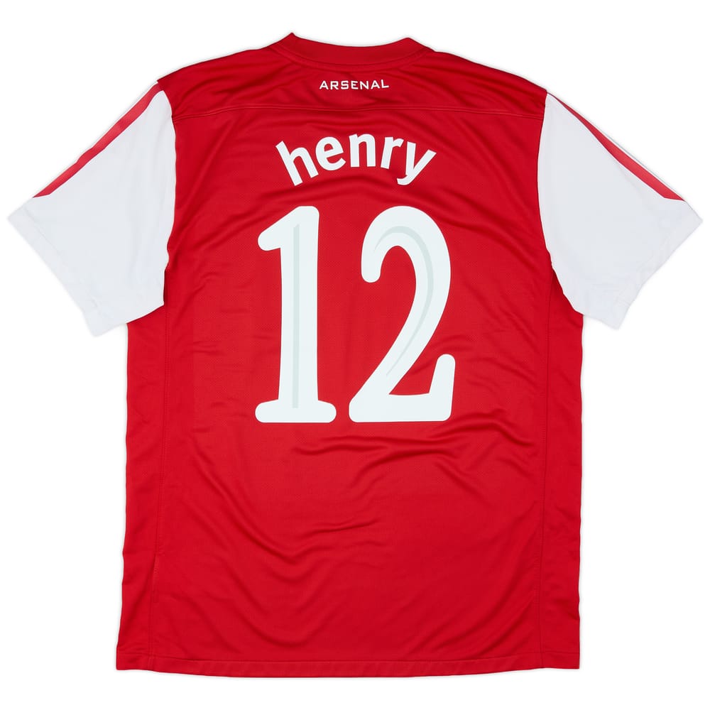 2011-12 Arsenal Home Shirt Henry #12 - 7/10 - (L)