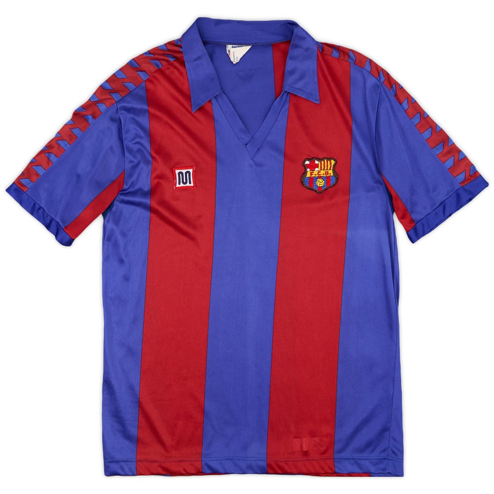 1984-89 Barcelona Home Shirt - 7/10 - (L)