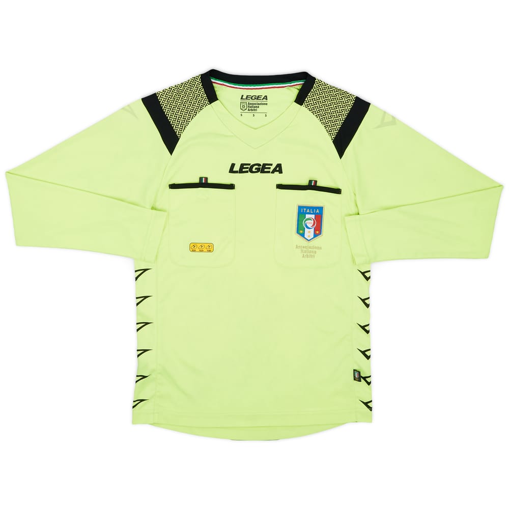 2022-23 Italy Legea Referee L/S Shirt - 6/10 - (S)