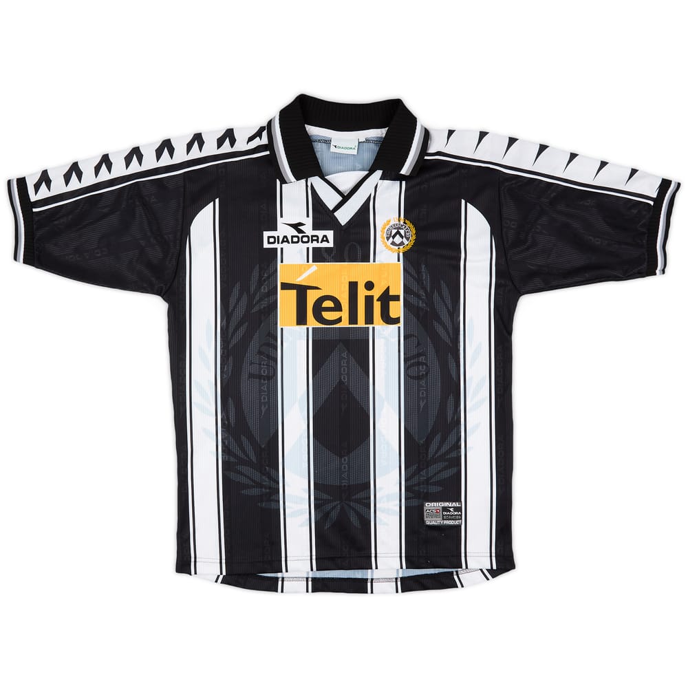 1999-00 Udinese Home Shirt Muzzi #20 - 9/10 - (XL)