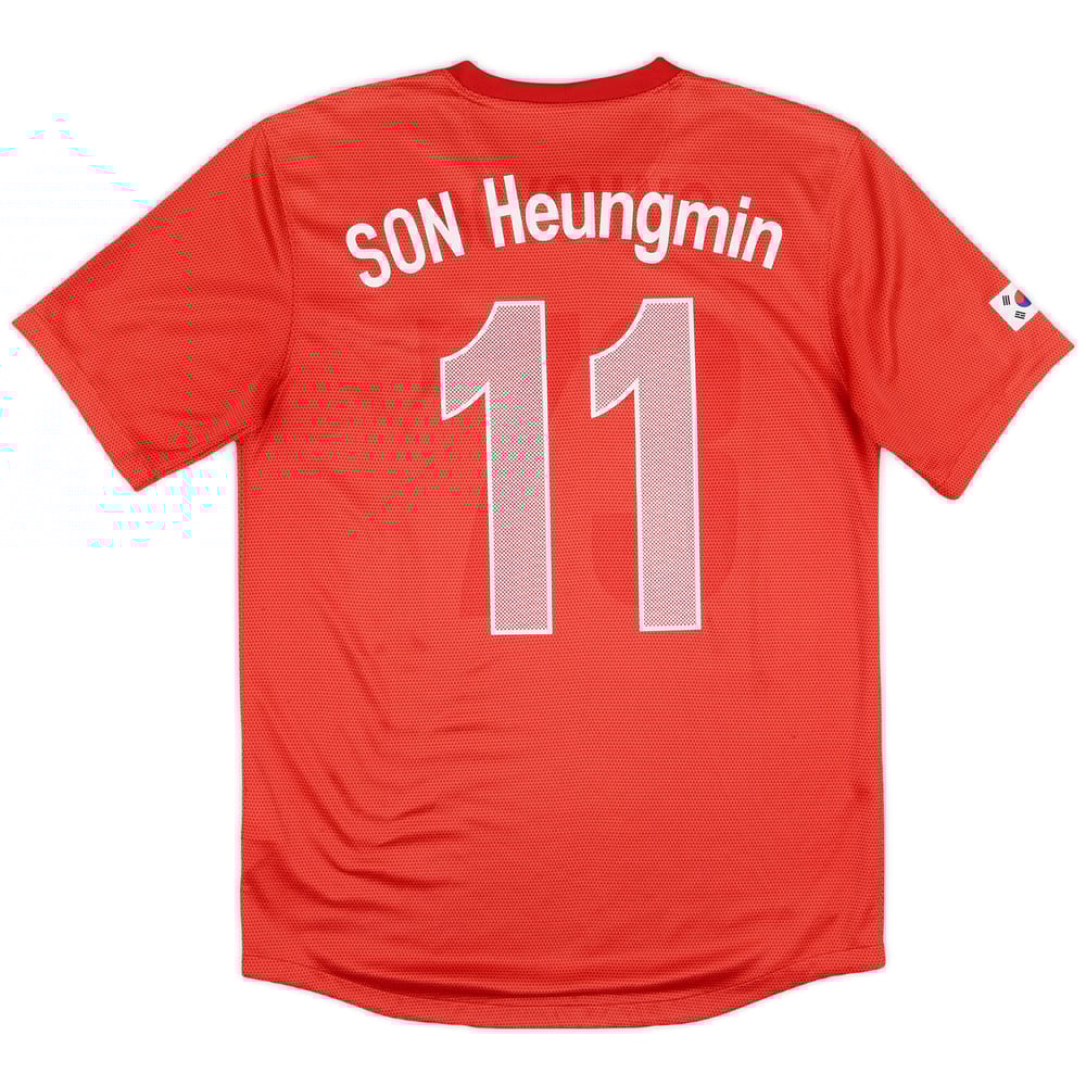 2012-13 South Korea Home Shirt Son Heungmin #11 - 5/10 - (M)