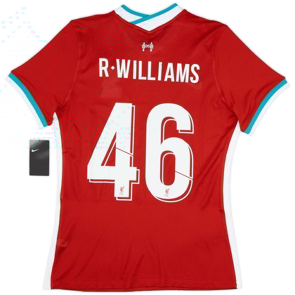 2020-21 Liverpool Player Issue Home Shirt R.Williams #46 (L)