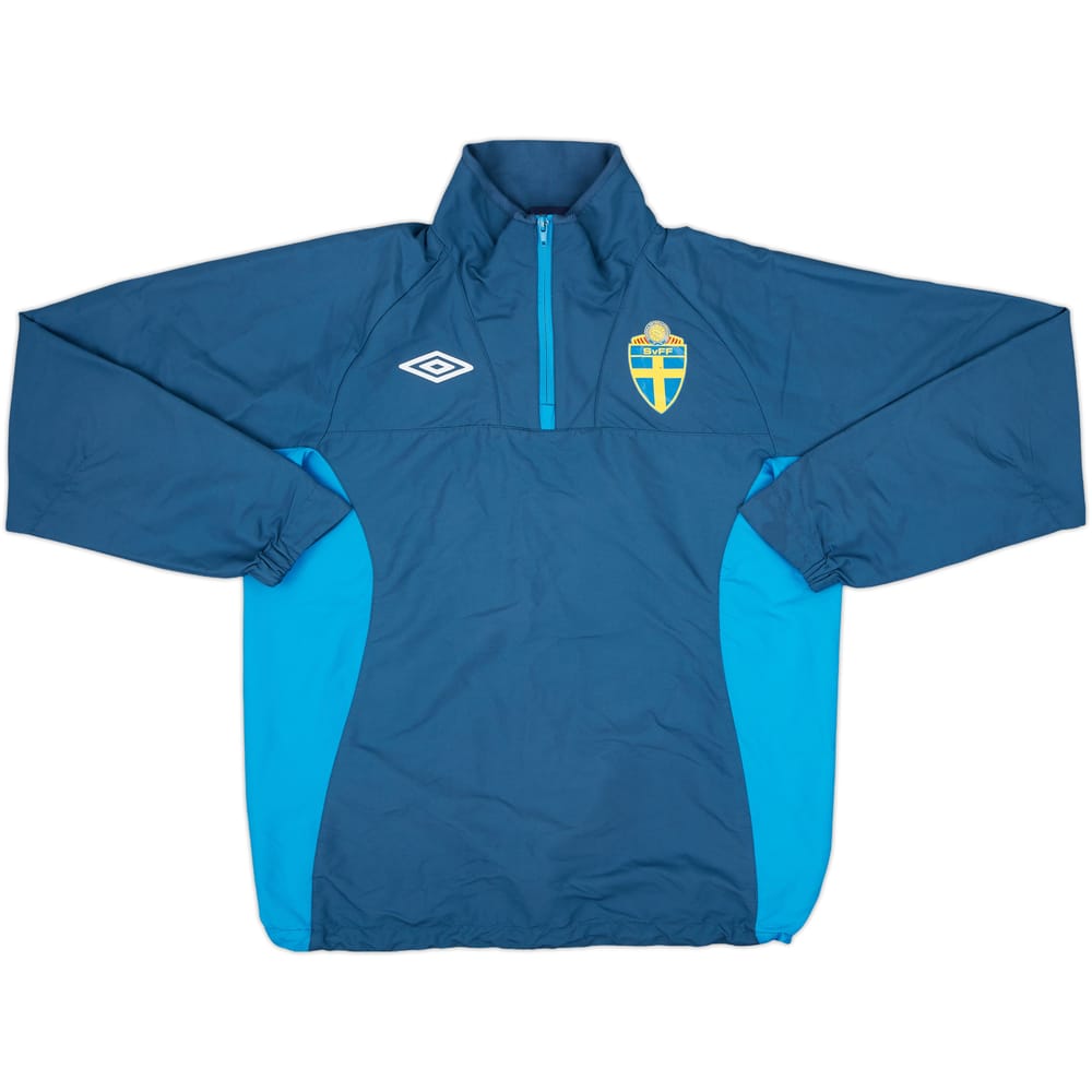 2012-13 Sweden Umbro 1/4 Zip Training Top - 8/10 - (M)