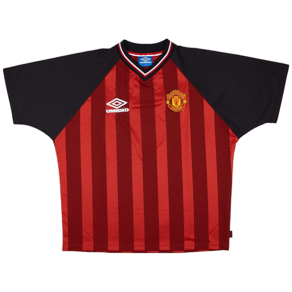 1998-99 Manchester United Umbro Training Shirt - 9/10 - (XL)