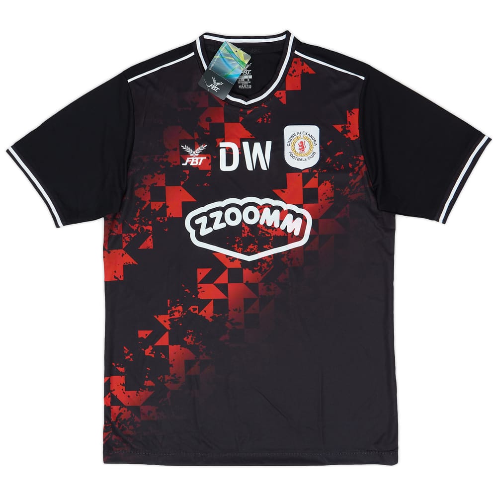 2022-23 Crewe Staff Issue FBT Training Shirt DW (M)
