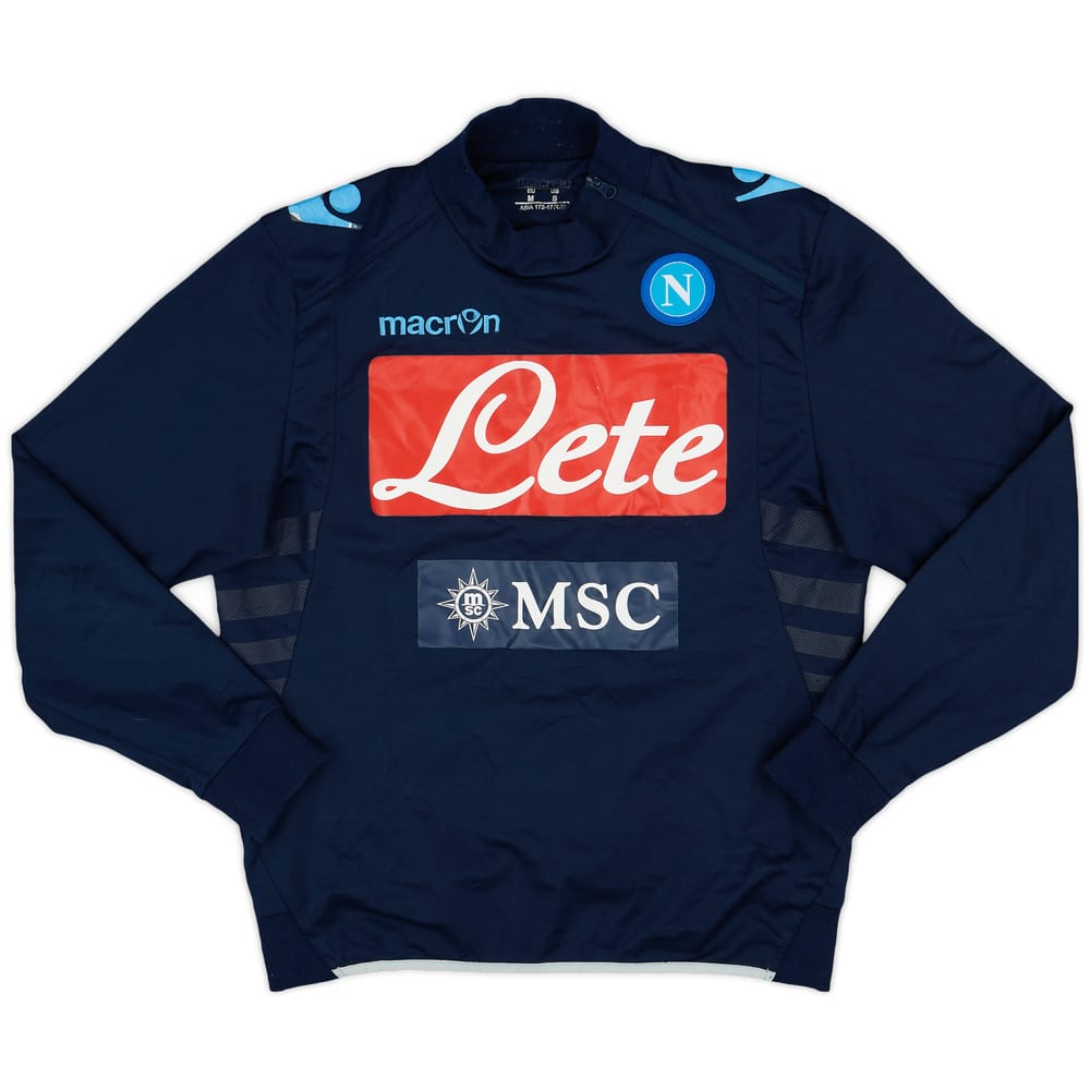 2017-18 Napoli Kappa 1/4 Zip Drill Top - 7/10 - (M)