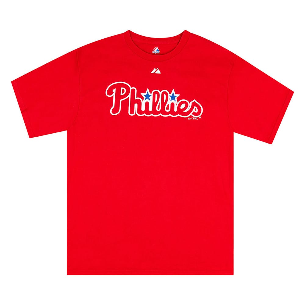 2010 Philadelphia Phillies Majestic Tee L