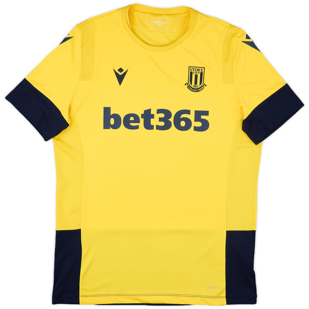 2020-21 Stoke City Macron Training Shirt - 10/10 - (XL)