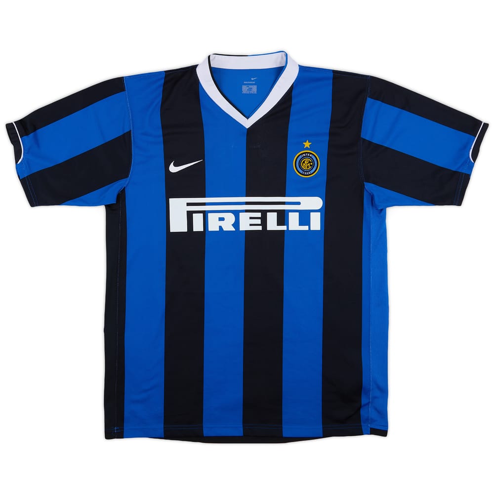 2006-07 Inter Milan Home Shirt #10 - 5/10 - (L)