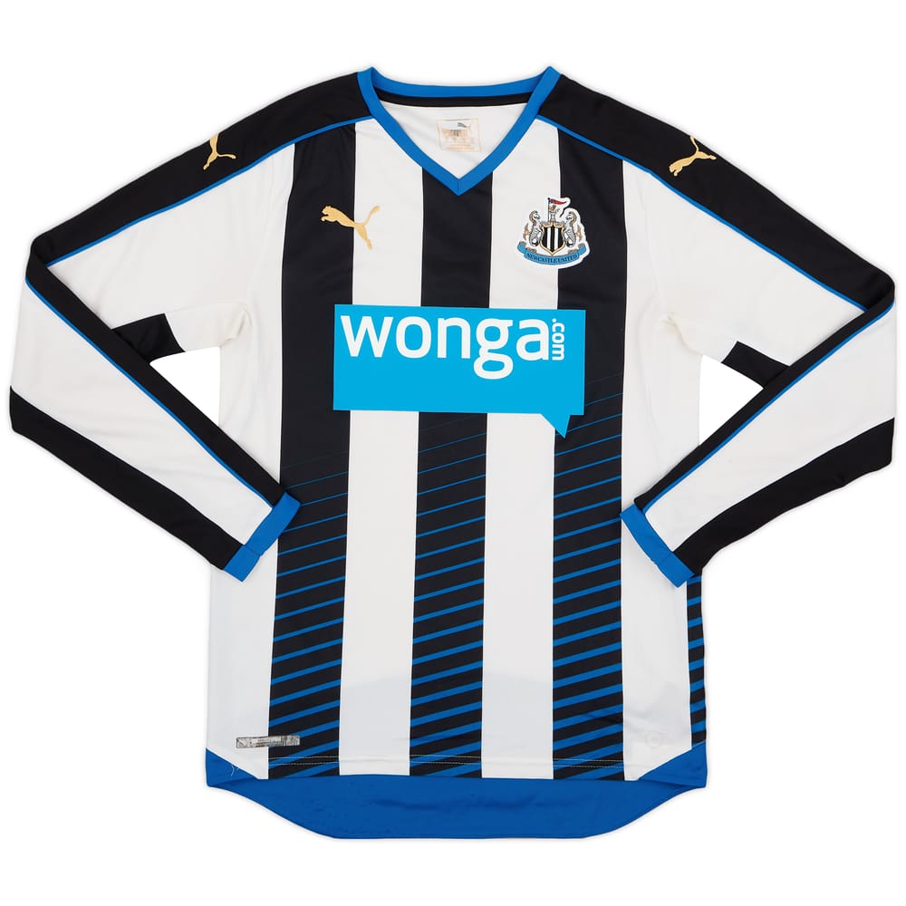 2015-16 Newcastle Home L/S Shirt - 6/10 - (S)
