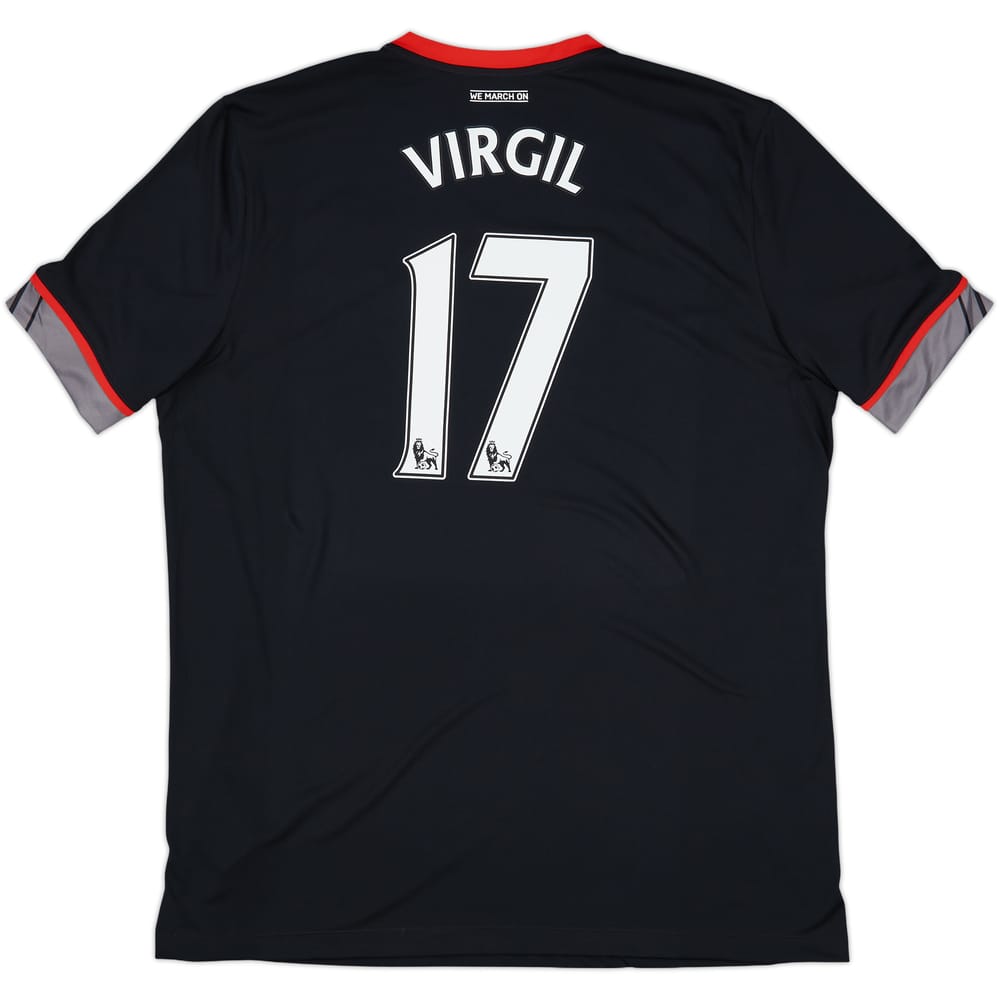 2016-17 Southampton Away Shirt Virgil #17 (3XL)