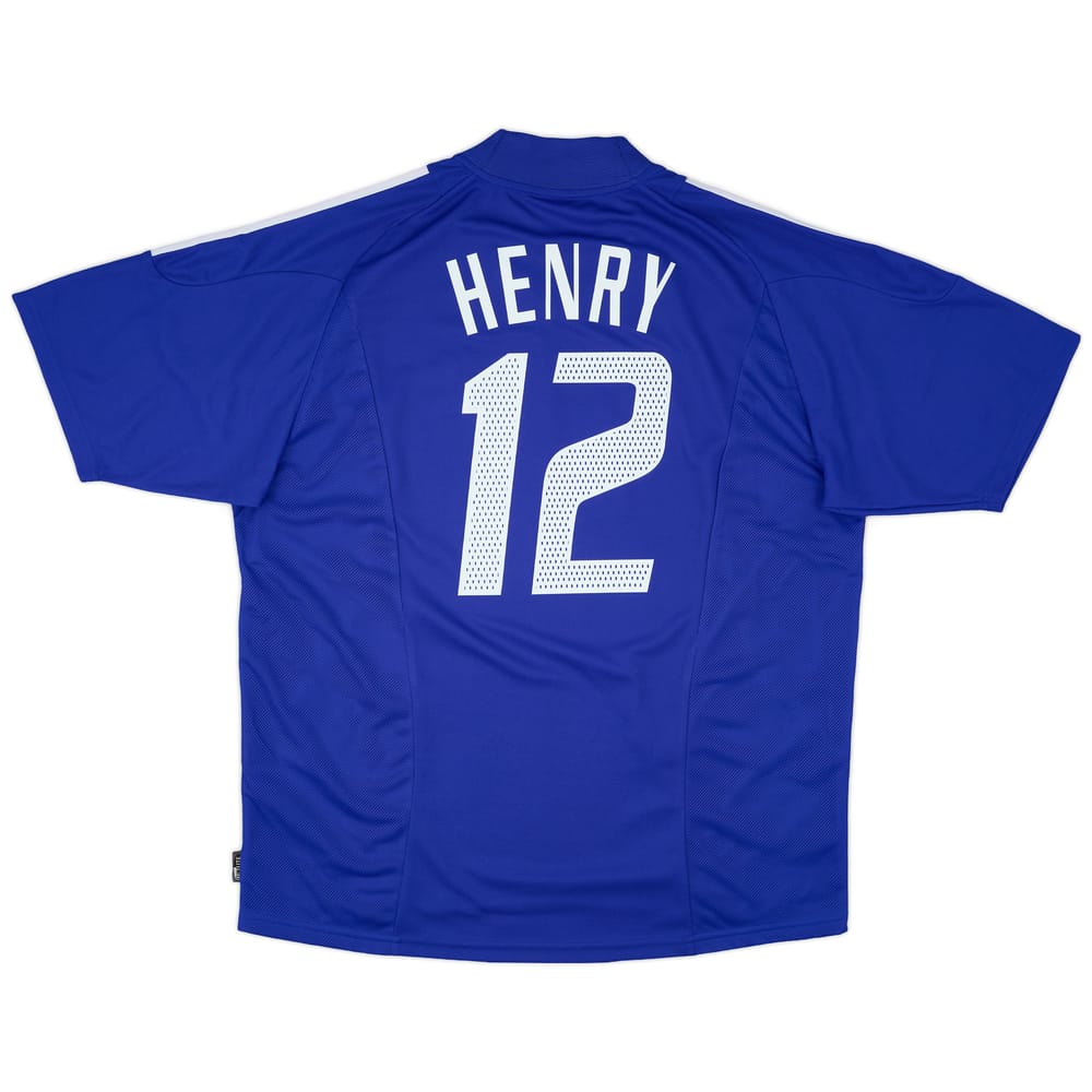 2002-04 France Home Shirt Henry #12 - 10/10 - (XL)