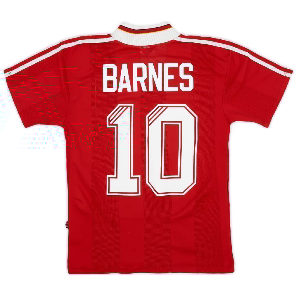 1995-96 Liverpool Home Shirt Barnes #10 - 9/10 - (S)