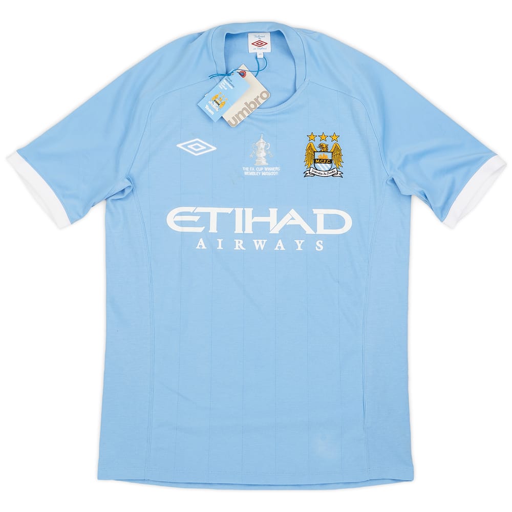 2010-11 Manchester City 'FA Cup Winners' Home Shirt (M)