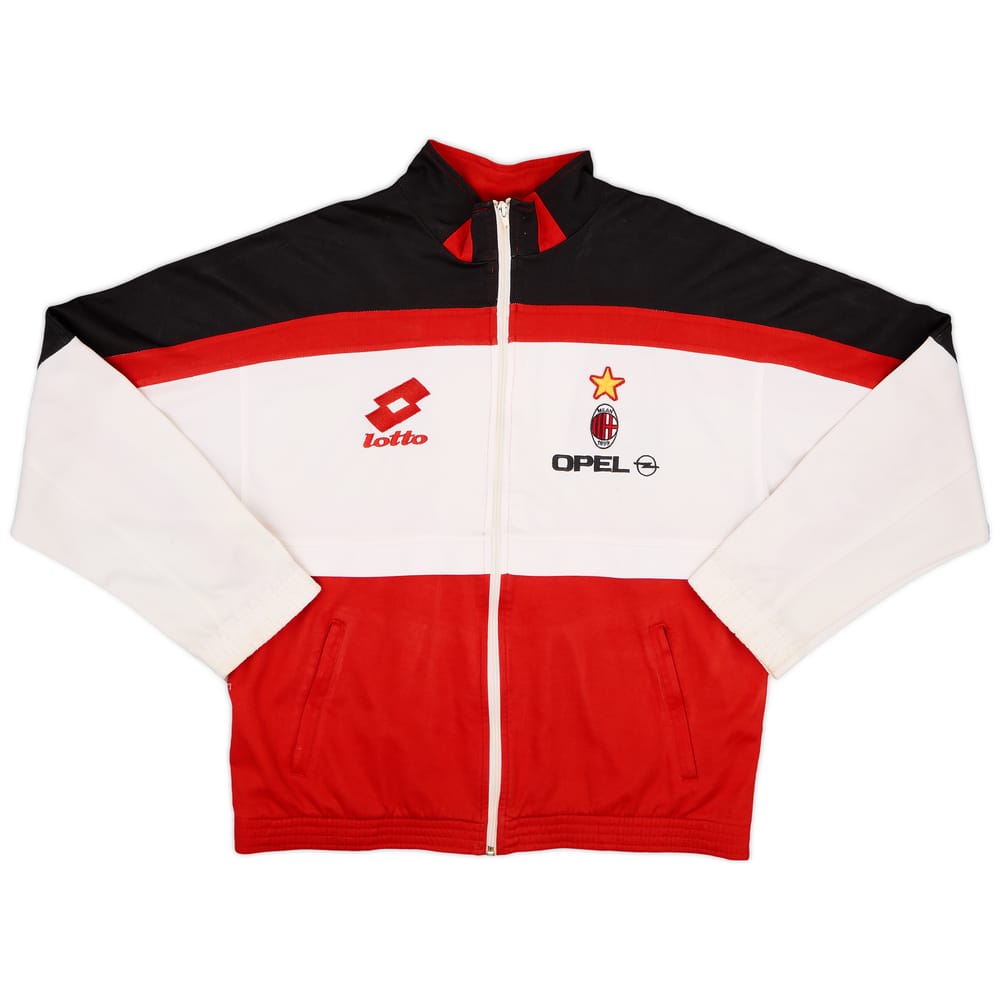 1996-97 AC Milan Lotto Track Jacket - 9/10 - (L)