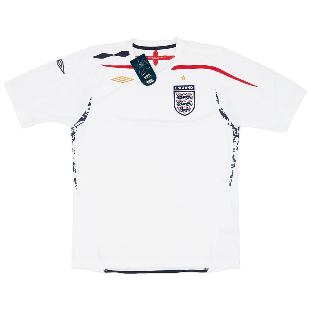 2007-09 England Home Shirt (L)