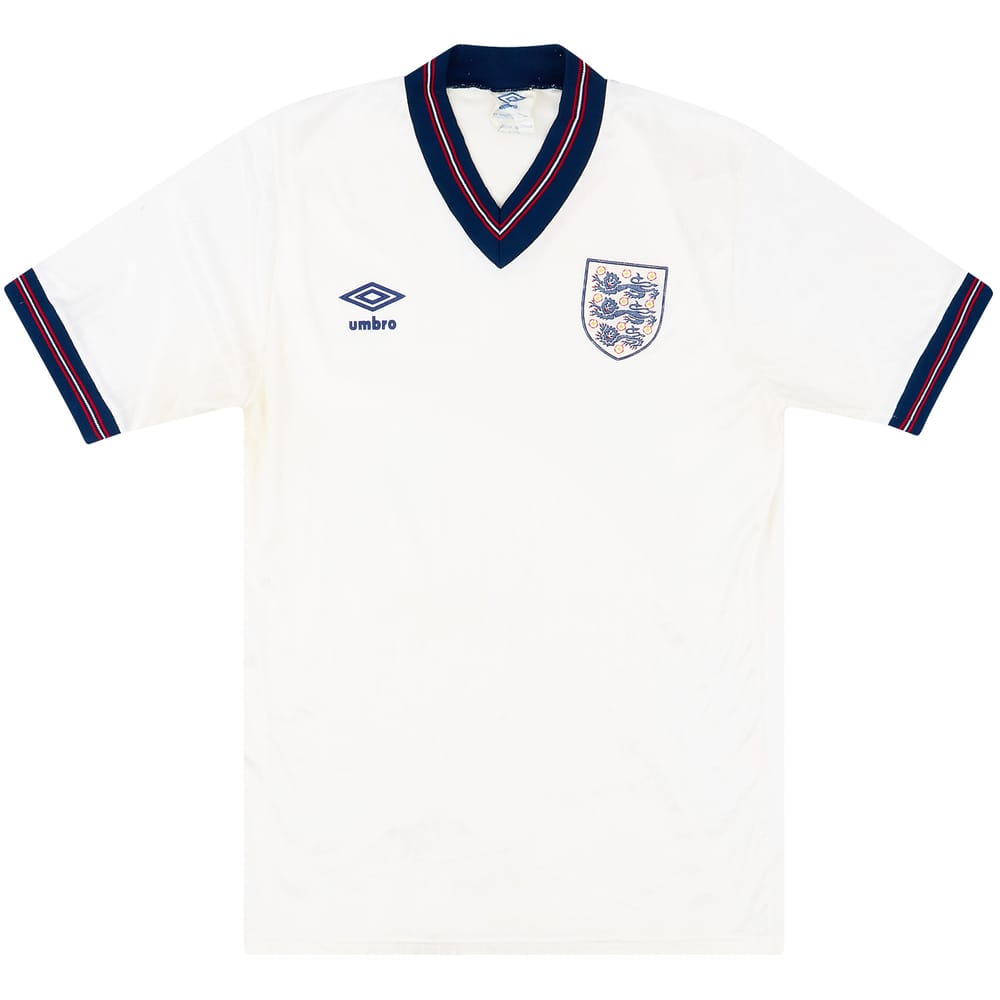1984-87 England Home Shirt - 8/10 - (M)