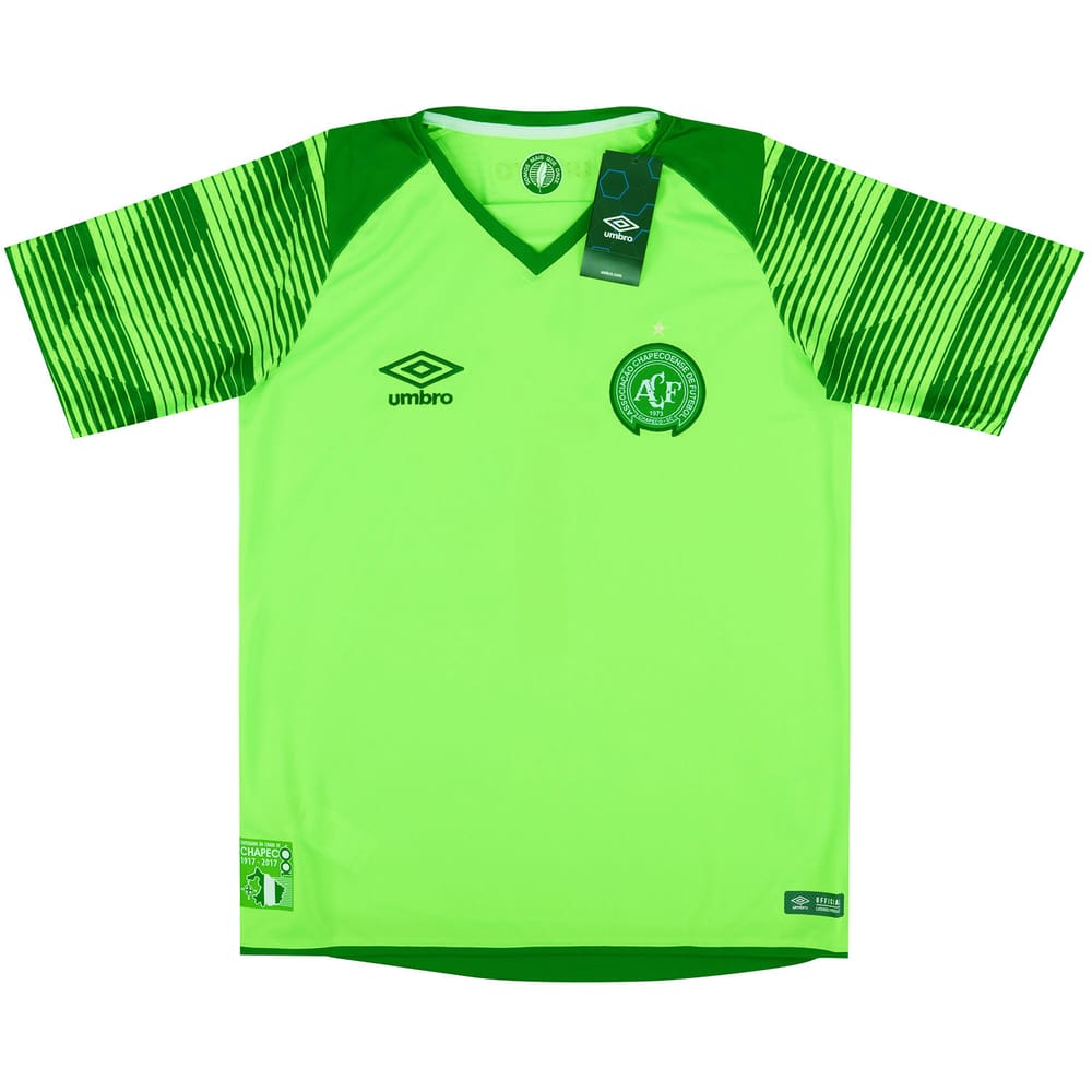 2017 Chapecoense GK Shirt #1 - NEW - (M)