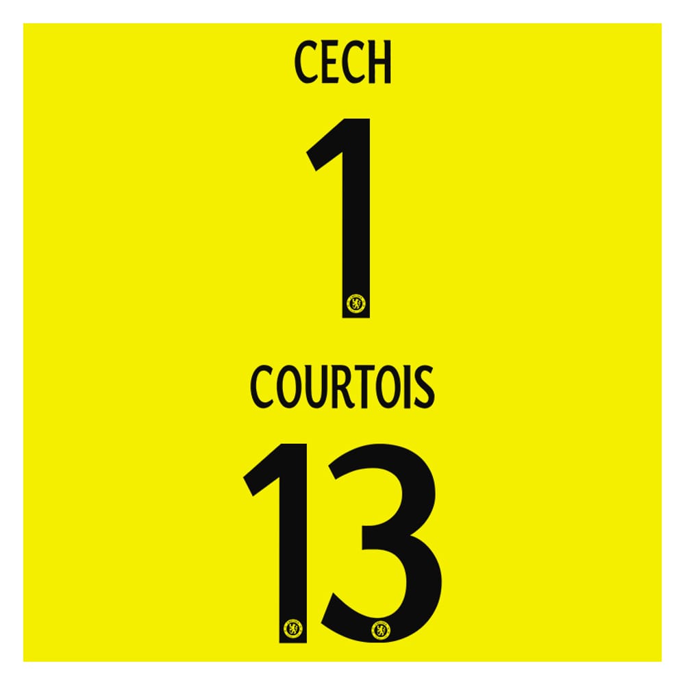 2013-15 Chelsea GK European Name Set