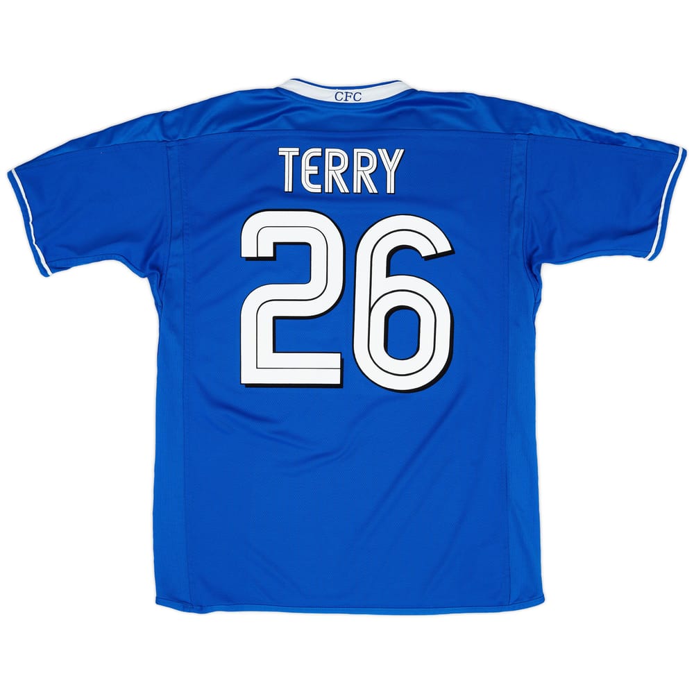 2003-05 Chelsea Home Shirt Terry #26
