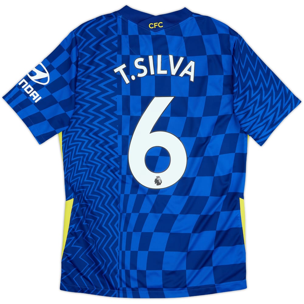 2021-22 Chelsea Home Shirt T.Silva #6