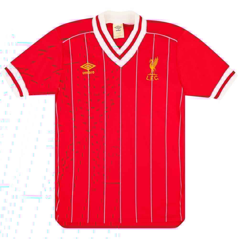 1982-85 Liverpool Home Shirt - 6/10 - (S)