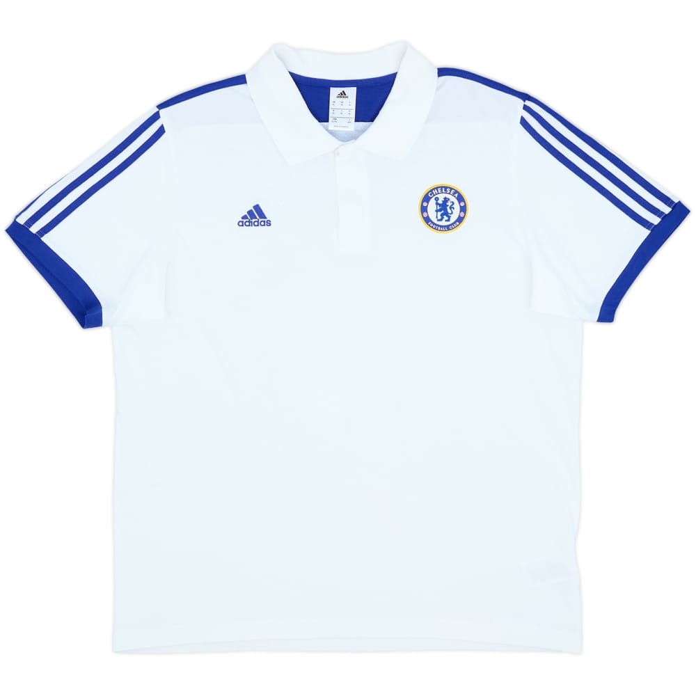 2014-15 Chelsea adidas Polo Shirt - 9/10 - (XL)