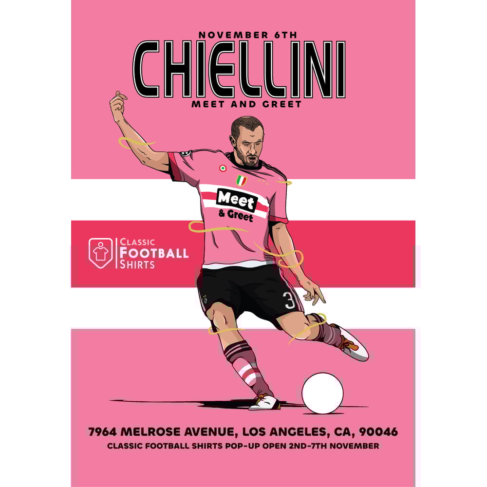 Classic Football Shirts Chiellini Meet-and-Greet Event Ticket