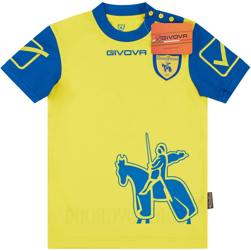 2016-17 Chievo Verona Home Shirt - NEW - (KIDS)