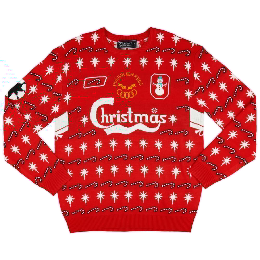 Gerrard #8 Five Gold Rings Christmas Jumper