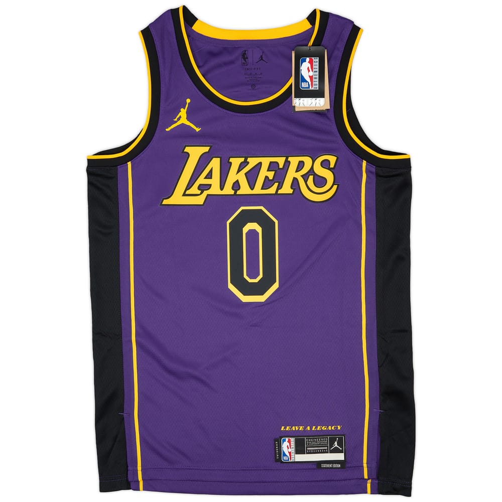 2022-23 LA Lakers Westbrook #0 Jordan Swingman Alternate Jersey (M)